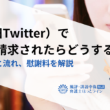 X（旧Twitter）で開示請求されたらどうする？対処法と流れ、慰謝料を解説